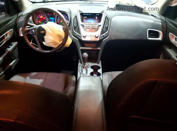 2GNALBEK0H1555930 2017 CHEVROLET EQUINOX Синий Вид панели приборов