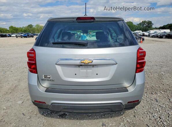 2GNALBEK0H1580312 2017 CHEVROLET EQUINOX Silver Вид ззаду