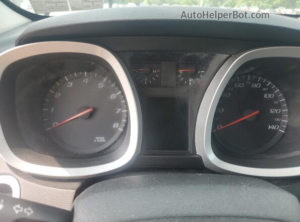 2GNALBEK1G6149155 2016 CHEVROLET EQUINOX Black Widok zestawu wskaźników