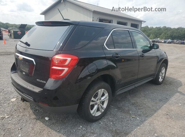 2GNALBEK1G6149155 2016 CHEVROLET EQUINOX Black Tył prawy