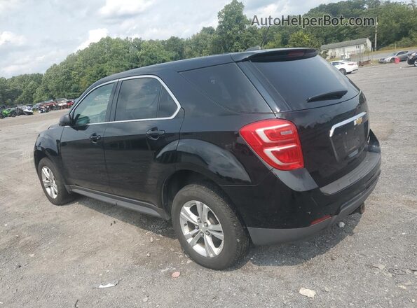 2GNALBEK1G6149155 2016 CHEVROLET EQUINOX Black Tył lewy