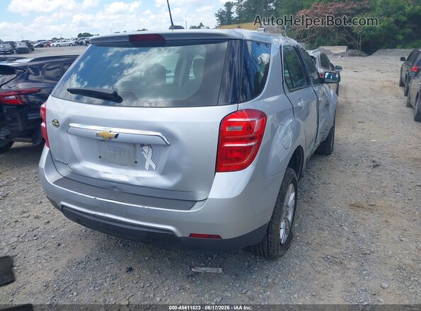 2GNALBEK1H1536545 2017 CHEVROLET EQUINOX Silver Rear right
