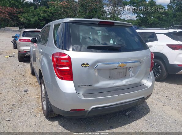 2GNALBEK1H1536545 2017 CHEVROLET EQUINOX Silver Rear left