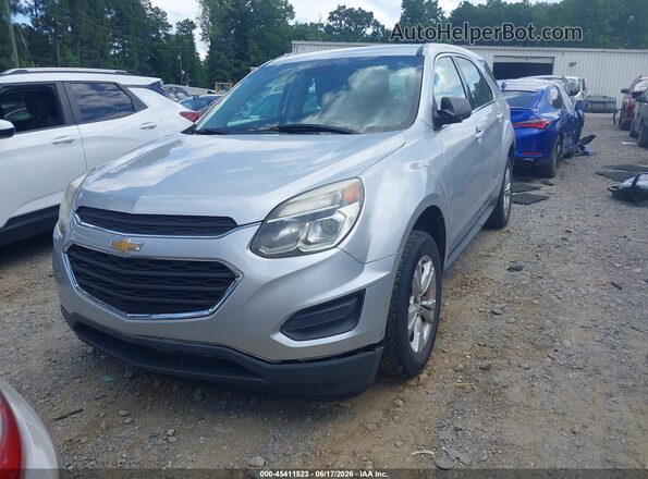 2GNALBEK1H1536545 2017 CHEVROLET EQUINOX Silver Front left