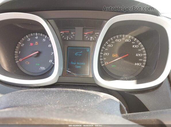 2GNALBEK1H1560795 2017 CHEVROLET EQUINOX Gray Widok tylnych siedzeń