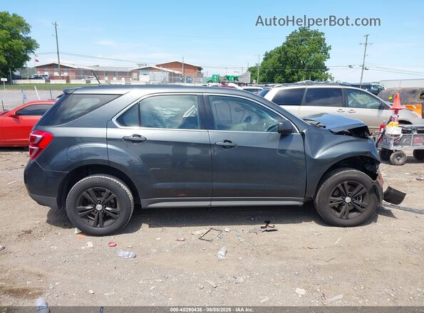 2GNALBEK1H1560795 2017 CHEVROLET EQUINOX Gray Widok wnętrza 360 stopni