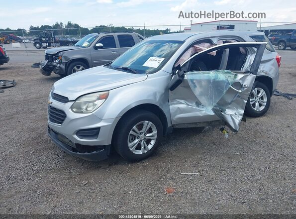 2GNALBEK1H1569755 2017 CHEVROLET EQUINOX Gray წინა მარცხენა ხედი სამი მეოთხედიდან