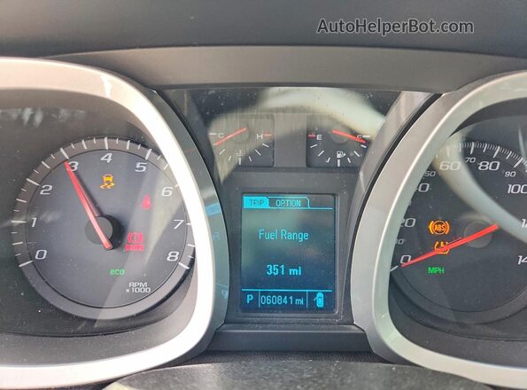 2GNALBEK1H1597975 2017 CHEVROLET EQUINOX Gray Սարքավորումների վահանակի տեսք
