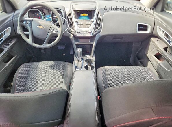 2GNALBEK1H1597975 2017 CHEVROLET EQUINOX Gray Առջևի վահանակի տեսք