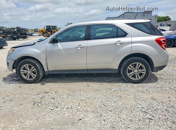 2GNALBEK2G1162607 2016 CHEVROLET EQUINOX Серебряный Задняя левая четверть
