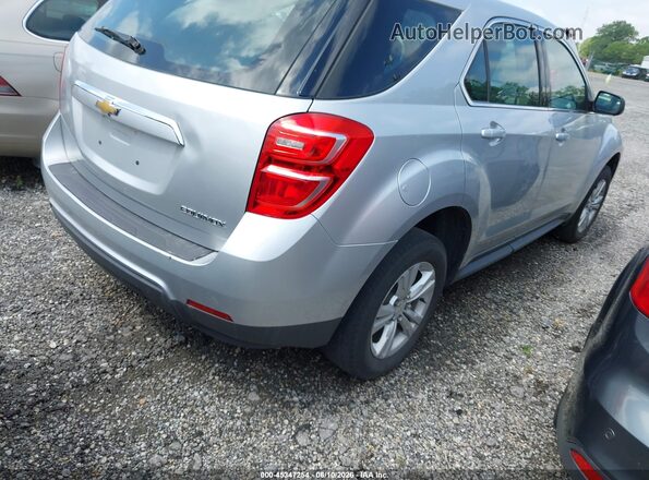 2GNALBEK2G1182419 2016 CHEVROLET EQUINOX Silver უკანა მარჯვენა