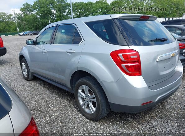 2GNALBEK2G1182419 2016 CHEVROLET EQUINOX Silver უკანა მარცხენა