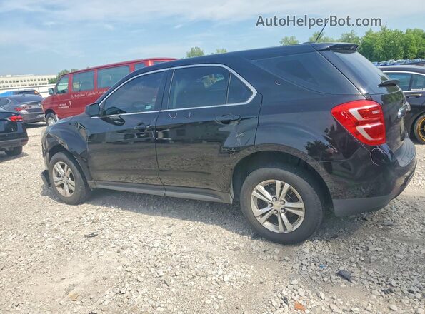 2GNALBEK2G1183523 2016 CHEVROLET EQUINOX Black Trasero izquierdo