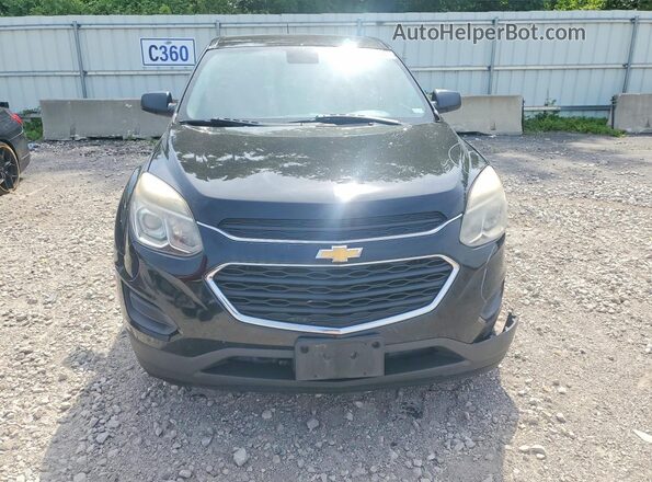 2GNALBEK2G1183523 2016 CHEVROLET EQUINOX Black Vista frontal