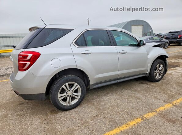 2GNALBEK2H1541964 2017 CHEVROLET EQUINOX Серебряный Задняя правая четверть