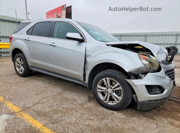 2GNALBEK2H1541964 2017 CHEVROLET EQUINOX Серебряный Передняя правая четверть