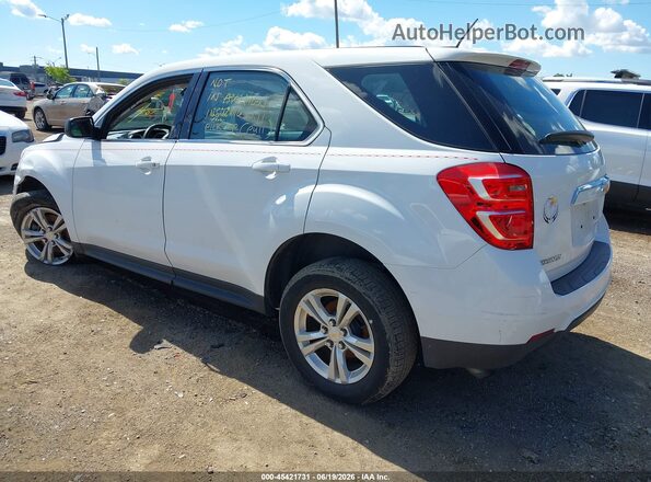 2GNALBEK2H1560384 2017 CHEVROLET EQUINOX White Trasero izquierdo