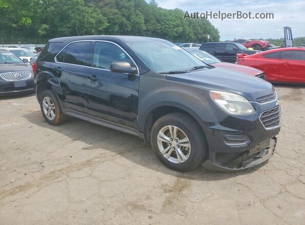 2GNALBEK3G1162664 2016 CHEVROLET EQUINOX Black წინა მარჯვენა