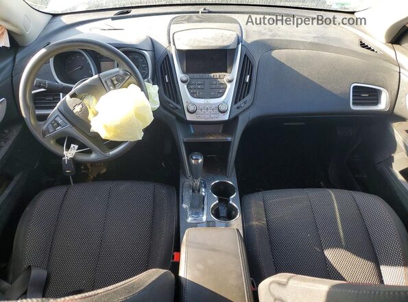 2GNALBEK3H1549815 2017 CHEVROLET EQUINOX White Widok deski rozdzielczej