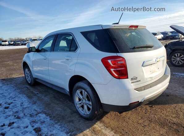 2GNALBEK3H1549815 2017 CHEVROLET EQUINOX White Tył lewy