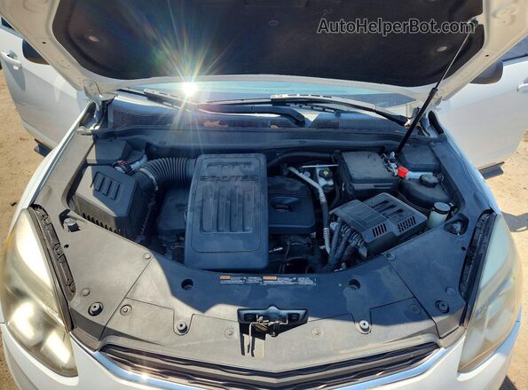 2GNALBEK3H1554240 2017 CHEVROLET EQUINOX White ძრავის განყოფილების ხედი