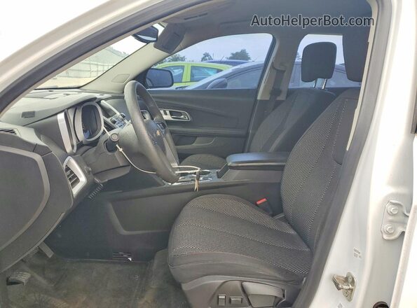 2GNALBEK3H1554240 2017 CHEVROLET EQUINOX White წინა სალონის ხედი