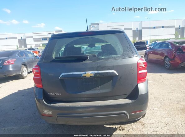 2GNALBEK3H1598996 2017 CHEVROLET EQUINOX Gray სალონის 360-გრადუსიანი ხედი