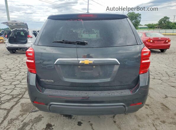 2GNALBEK3H1607034 2017 CHEVROLET EQUINOX Black Հետևի տեսք