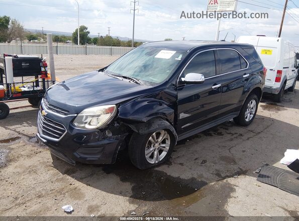 2GNALBEK4G1112601 2016 CHEVROLET EQUINOX Blue Przód lewy