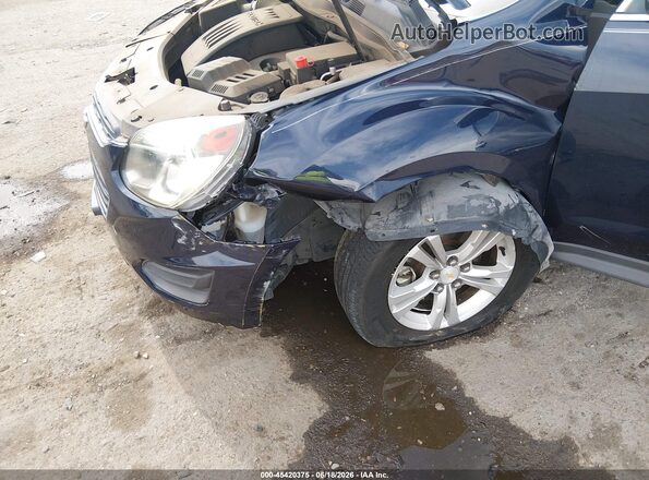 2GNALBEK4G1112601 2016 CHEVROLET EQUINOX Blue Widok z przodu