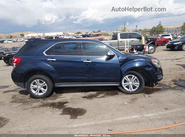 2GNALBEK4G1112601 2016 CHEVROLET EQUINOX Blue Widok wnętrza 360 stopni