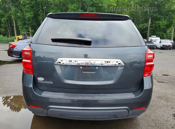 2GNALBEK4H1591264 2017 CHEVROLET EQUINOX Gray Rear view