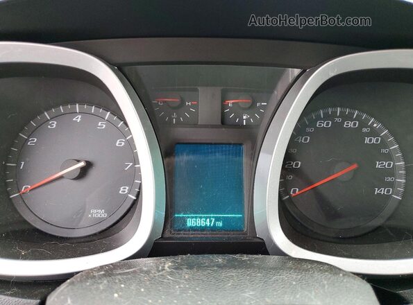 2GNALBEK4H1591264 2017 CHEVROLET EQUINOX Gray Instrument cluster view