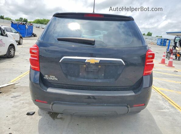 2GNALBEK5H1536614 2017 CHEVROLET EQUINOX Black Հետևի տեսք