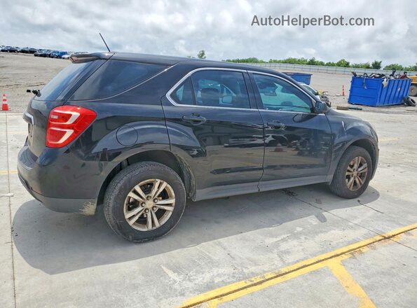 2GNALBEK5H1536614 2017 CHEVROLET EQUINOX Black Հետևի աջ