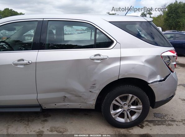 2GNALBEK6G1129397 2016 CHEVROLET EQUINOX Silver Դիմացի տեսք