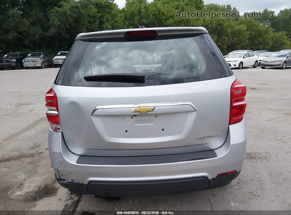 2GNALBEK6G1129397 2016 CHEVROLET EQUINOX Silver 