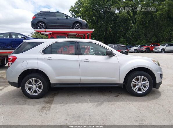 2GNALBEK6G1129397 2016 CHEVROLET EQUINOX Silver Սալոնի հետևի տեսք