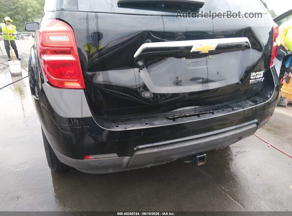 2GNALBEK6G1145194 2016 CHEVROLET EQUINOX Black Դիմացի տեսք