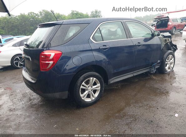 2GNALBEK6H1552725 2017 CHEVROLET EQUINOX Blue უკანა მარჯვენა
