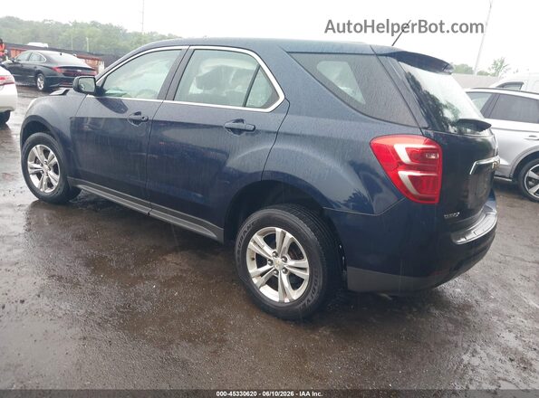 2GNALBEK6H1552725 2017 CHEVROLET EQUINOX Blue უკანა მარცხენა