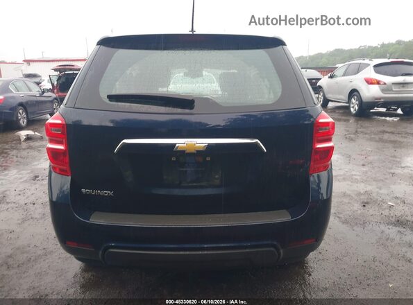 2GNALBEK6H1552725 2017 CHEVROLET EQUINOX Blue 