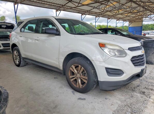 2GNALBEK7G1161100 2016 CHEVROLET EQUINOX White Передня права чверть