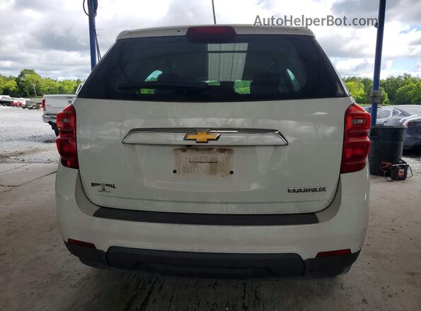 2GNALBEK7G1161100 2016 CHEVROLET EQUINOX White Вид ззаду