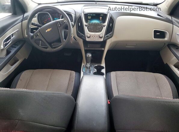 2GNALBEK7G1161100 2016 CHEVROLET EQUINOX White Вид панелі приладів