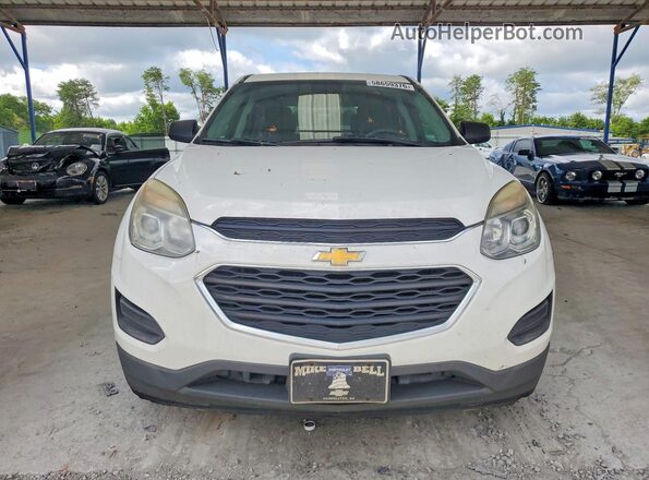 2GNALBEK7G1161100 2016 CHEVROLET EQUINOX White Вид спереду