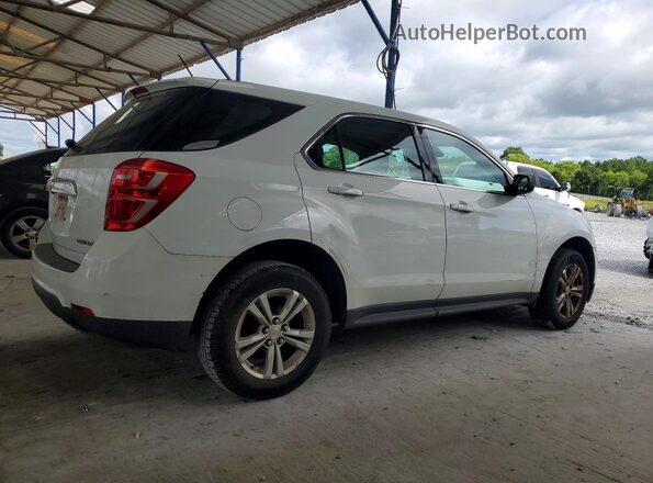 2GNALBEK7G1161100 2016 CHEVROLET EQUINOX White Задня права чверть