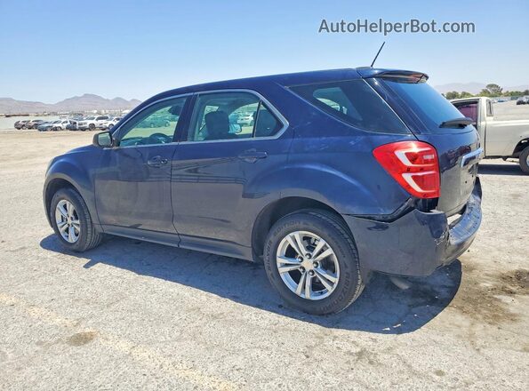 2GNALBEK7G6331975 2016 CHEVROLET EQUINOX Синий Задняя левая четверть