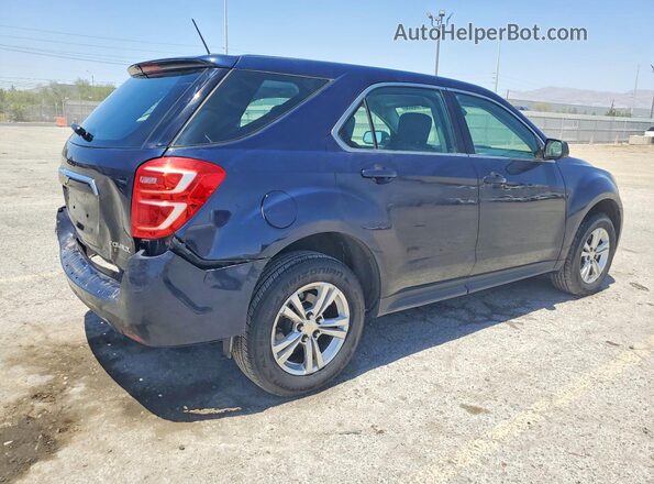 2GNALBEK7G6331975 2016 CHEVROLET EQUINOX Синий Задняя правая четверть