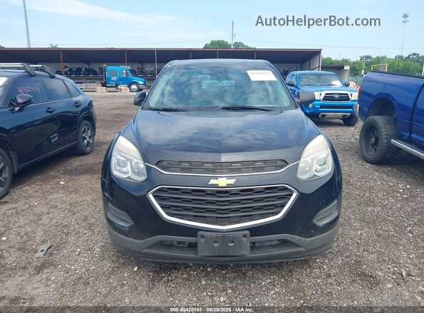 2GNALBEK7H1524772 2017 CHEVROLET EQUINOX Black წინა ხედი